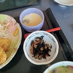 なゝ瀬 - 茶碗蒸し、ひじき