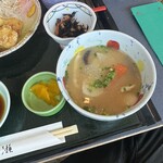 なゝ瀬 - だんご汁、たくあん