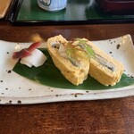 松本 うなぎ割烹桜家 - う巻き玉子ハーフ1,100円