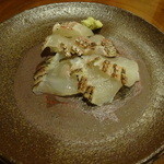 企久太 - 活き〆真鯛の炙り