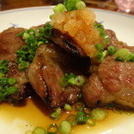 企久太 - 和牛網焼きアップ