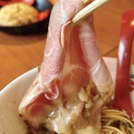 熟成醤油らーめん 十二分屋 - 味玉濃口熟成醤油ラーメン、レアチャーシューリフト！