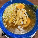 麺屋 一本気 - ラーメン、メンマトッピング