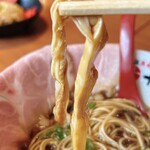 熟成醤油らーめん 十二分屋 - 味玉濃口熟成醤油ラーメン、メンマリフト！
