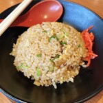 熟成醤油らーめん 十二分屋 - 半焼きめし