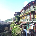 九份阿妹茶酒館 - 帰りに絵葉書もらえます