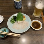 宗鮟 - ふぐ刺身