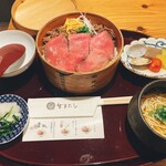 すき焼きと牛まぶし ももしき - 