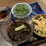 ゆんたんざ - 冷菜3種もり