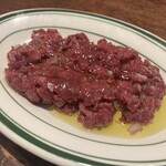 カンティーナ カーリカ・リ - 馬肉のタルタル