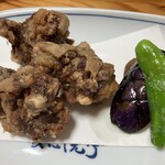 安心院亭 - すっぽん唐揚げ