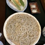 谷屋 - 【天ざる】蕎麦は大盛