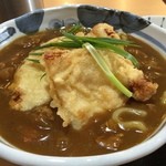 うどん上々 - 鶏天カレーうどん