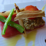 イル・テアトロ - 前菜（マグロのカルパッチョ）