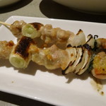 きく鳥 - ねぎまダイナミックな大きさで丁寧な仕込み！塩加減抜群！