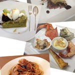 キクヤスカフェ - 夜のコース一部３２４０円