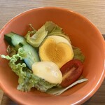 海辺のテーブルエッグ - 