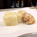 多から - たこの柔らか煮とイカ