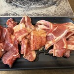 七輪焼肉 安安 - ♪食べ比べ