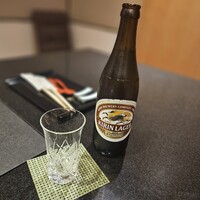 日本料理 赤石 - 瓶ビール