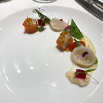 代官山ASO チェレステ 日本橋店 - サーモンのインボルチーニ  夏野菜を添えて