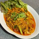 タイ居酒屋 イサーン サコンナコン - クンパッポンカリー