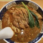 支那麺 はしご - 排骨担々麺@1200