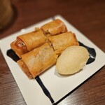 翠亨園 - 春巻き&五目あげもち