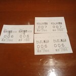 たんや 善治郎 立ち呑み処 - 食券