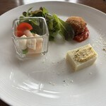 The Grill on 30th - 前菜3種盛り