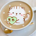 nounours cafe - 和紅茶カフェラテアート