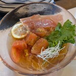 ホルモン幸楽 - トマト冷麺♪