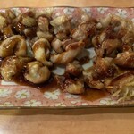 新味鳥 - 料理写真:皮焼（若）