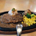 フライングガーデン - 和風ハンバーグ ￥987 