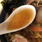 蓬来軒 - 醤油スープ