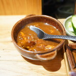 とんかつ とみた - ちょいカレー　200円