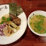 付麺屋 壱志 - 炙り葱塩付きそば（小盛）