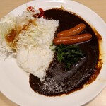 ガスト - 料理写真:マイガストゴーゴーカレー750円
＋ソーセージ170円
＋ほうれん草100円