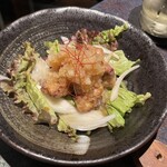 十勝うまいもんバル TONOTO 下北沢店 - 骨付ぼんじりの大根おろしポン酢