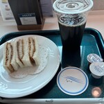 観光特急 しまかぜ - カツサンドセット