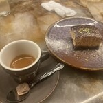 pizza marumo - エスプレッソとティラミス