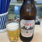 ヒザキ酒店 - 瓶ビール大アサヒ