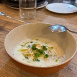 Bistro&Wine espace - 新玉ねぎのポタージュ