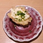 新宿御苑 天ぷら串 山本家 - 山本家のかしわ天（タルタルソース＆黒酢）