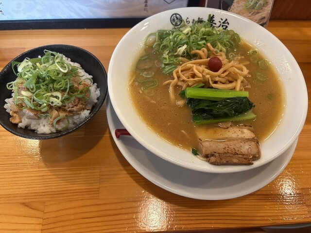 らぁ麺 善治 郡山店 - 安積永盛（ラーメン）の写真