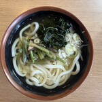 至仏山荘 - ひやかけ山菜うどん