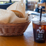 コシキテラス - 断崖バーガー　セット　1,650円