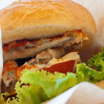 コシキテラス - 断崖バーガー　セット　1,650円