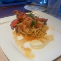アーティスト カフェ - オマール海老のパスタ