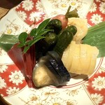 福寿堂 - ・漬け物盛り合わせ 480円/税込